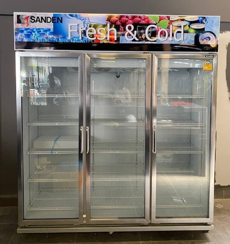 Bảo dưỡng tủ mát Sanden 3 cánh