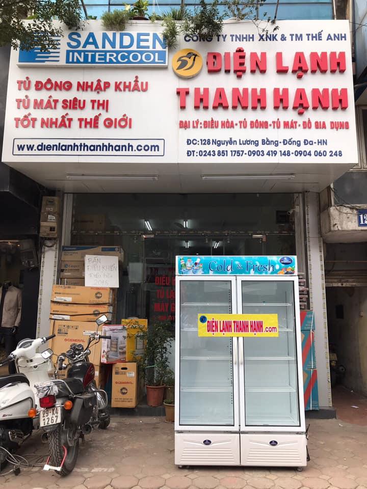 Hướng dẫn chọn mua tủ mát Sanden 3 cánh