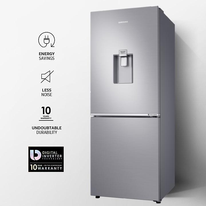 Hình ảnh tủ lạnh Samsung RT38K5982BS SV với thiết kế hiện đại, sang trọng
